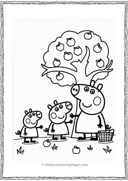 Peppa Pig’s Autumn Harvest Adventure Free PDF Printable