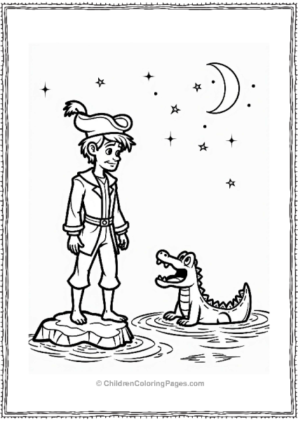 Peter Pan Hook And The Croc Encounter Free PDF Printable