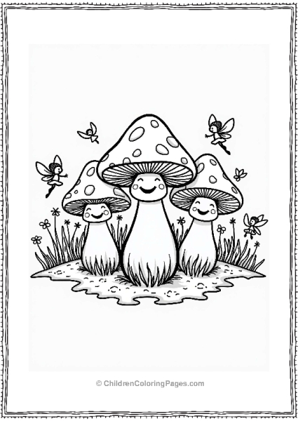 Peter Pan’s Magical Mushroom Circle Free PDF Printable