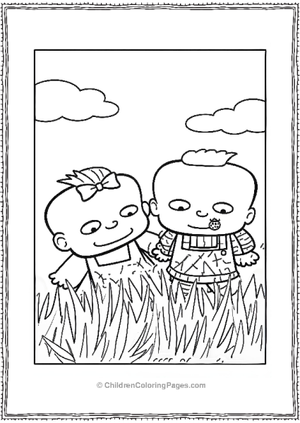 Phil And Lil Exploring Garden Free PDF Printable