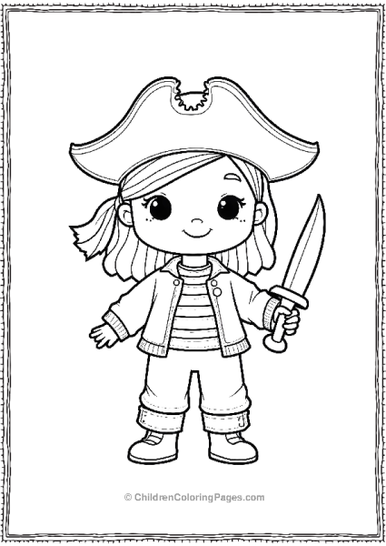 Pirate Doll Toy Free PDF Printable