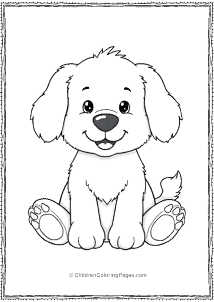 Plush Puppy Toy Free PDF Printable