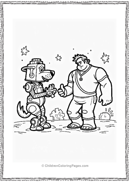 Wreck It Ralph And Felix’s Invention Contest Free PDF Printable