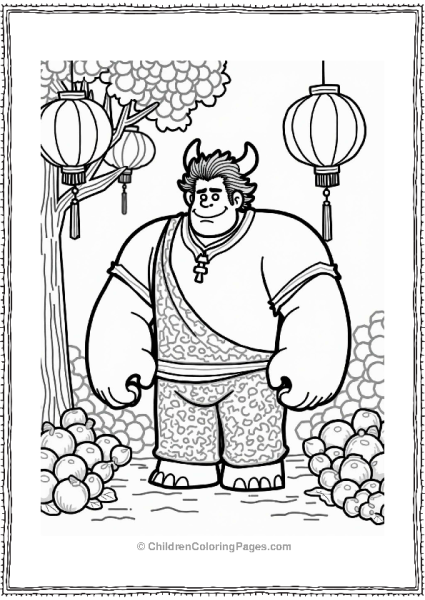 Wreck It Ralph Celebrating Lunar New Year Free PDF Printable