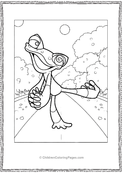 Rio Blu And Jewel Cartoon Coloring Page Free PDF Printable