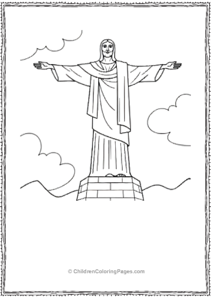 Rio Christ The Redeemer Statue Free PDF Printable