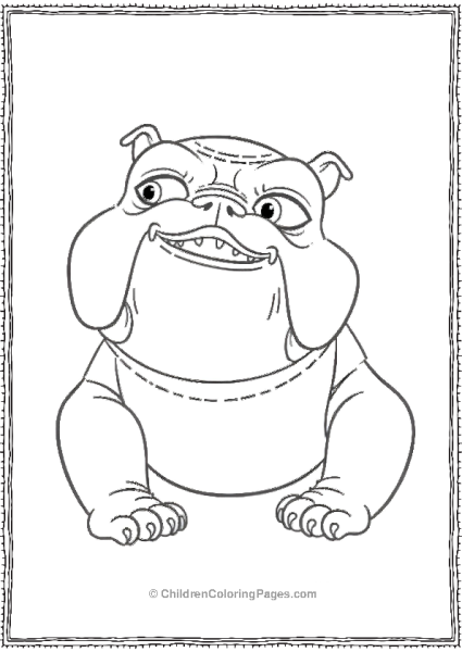 Rio Luiz The Bulldog Is Wearing A T Shirt Free PDF Printable