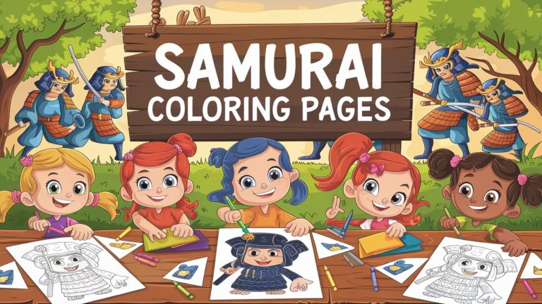 Samurai Coloring Pages