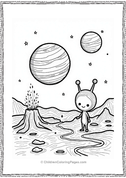 Solar System Io A Whimsical Exploration Of Jupiter S Moon Free PDF Printable