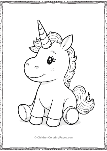 Stuffed Unicorn Toy Free PDF Printable