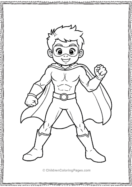 Superhero Toy Free PDF Printable