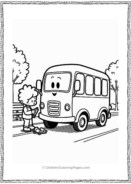 Tayo The Little Bus Helping A Friend Free PDF Printable