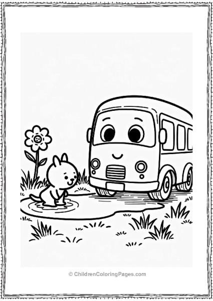 Tayo The Little Bus Helps A Friend Free PDF Printable