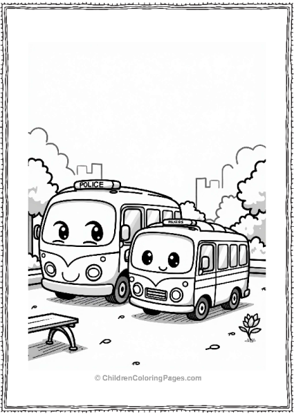 Tayo The Little Bus At The Park Free PDF Printable