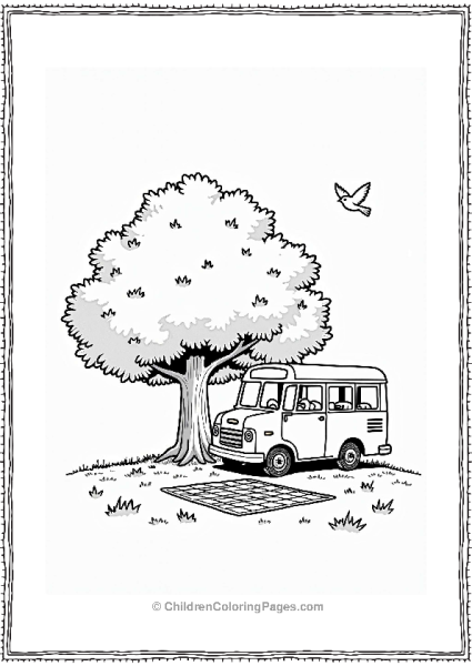 Tayo The Little Bus In The Park 1 Free PDF Printable