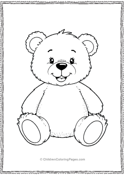 Teddy Bear Toy Free PDF Printable