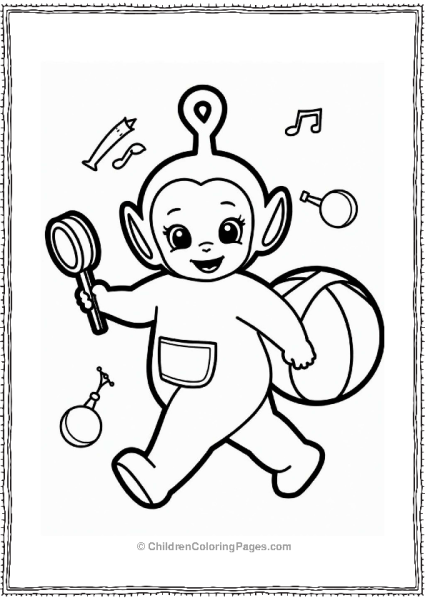 Teletubbies Laa Laa S Musical Parade Free PDF Printable