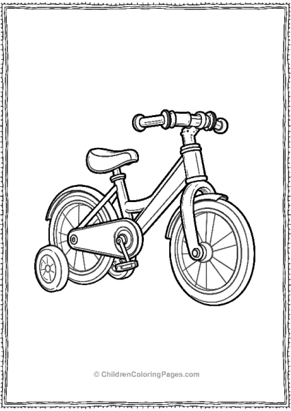 Training Bicycle Free PDF Printable