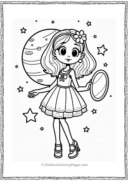 Venus The Fashionista In The Solar System Free PDF Printable