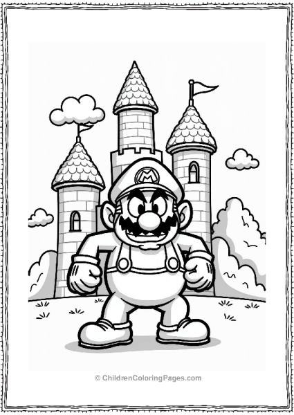 Wario’s Castle Adventure Free PDF Printable