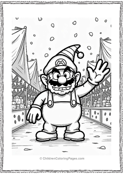 Wario’s Cheese Festival Celebration Free PDF Printable