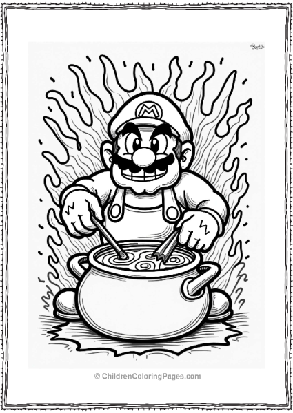 Wario S Flavor Explosion Free PDF Printable