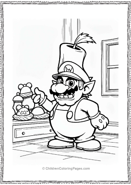 Wario’s Funny Hat Trick Free PDF Printable