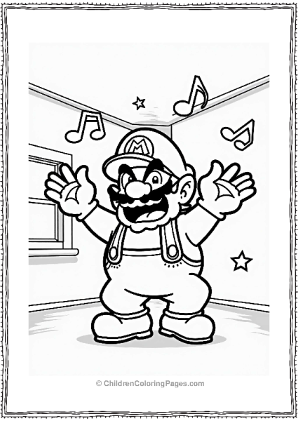 Wario’s Joyful Dance Free PDF Printable