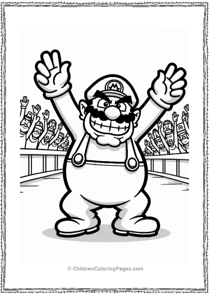 Wario’s Joyful Victory Dance Free PDF Printable