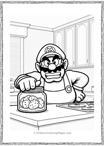 Wario’s Sneaky Snack Time Free PDF Printable