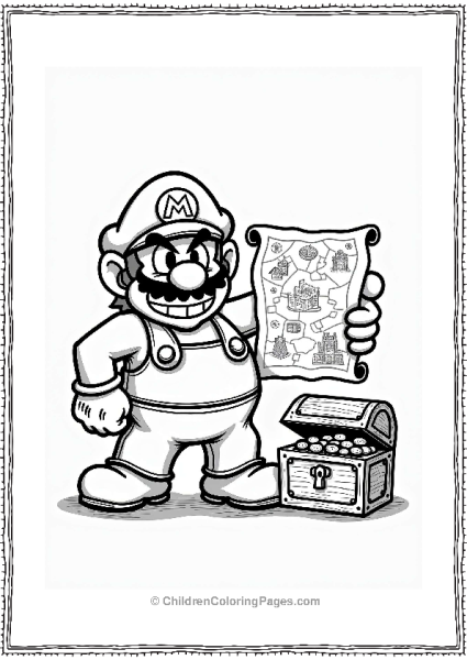 Wario’s Treasure Map Adventure Free PDF Printable