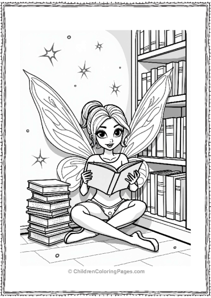 Winx Club Library Adventure Free PDF Printable