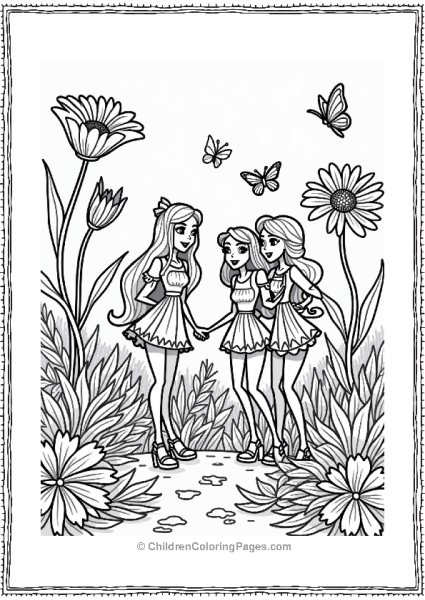 Winx Club Magical Garden Lesson Free PDF Printable