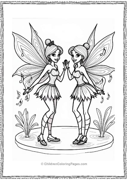 Winx Club Musa And Aisha’s Magical Concert Free PDF Printable