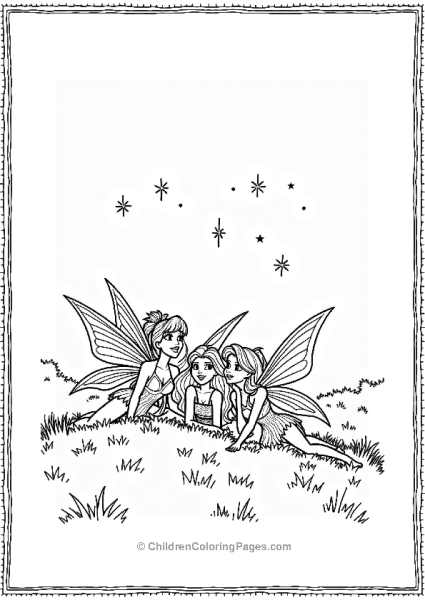 Winx Club Star Gazing Free PDF Printable