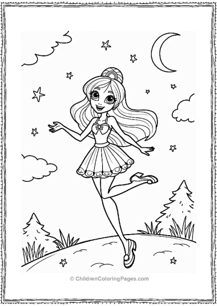 Winx Club Stella’s Starry Night Dance Free PDF Printable