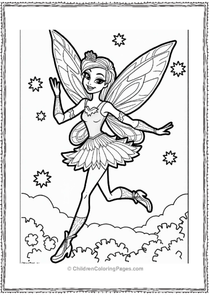 Winx Club Stella’s Sun Power Transformation Free PDF Printable