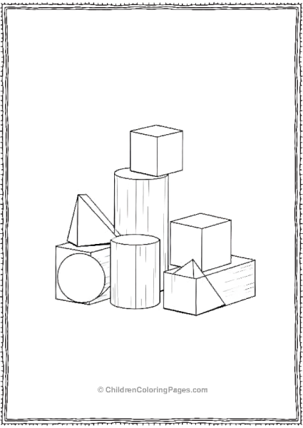 Wooden Toy Blocks Free PDF Printable