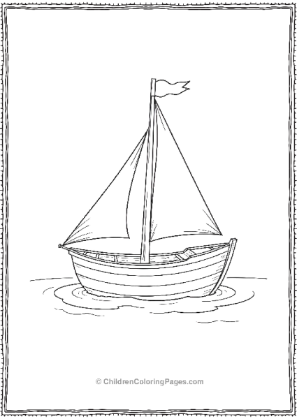 Wooden Toy Boat Free PDF Printable