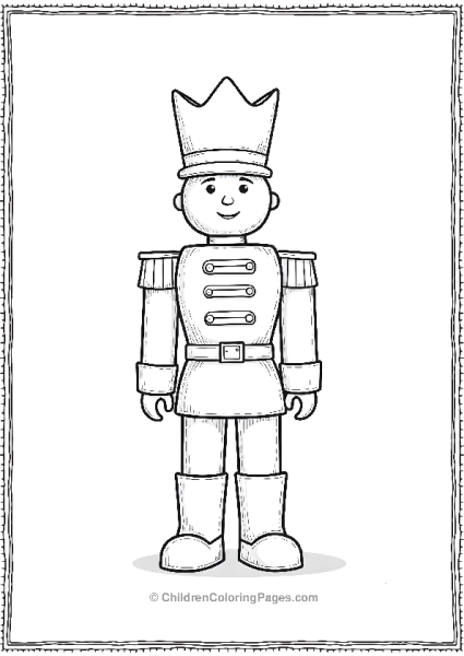 Wooden Toy Soldier Free PDF Printable