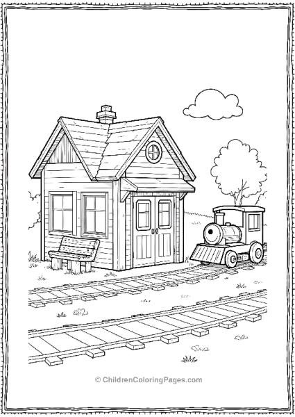 Wooden Toy Train Free PDF Printable