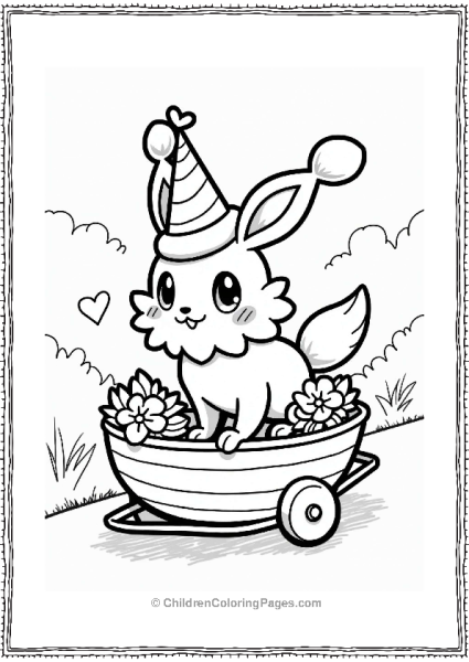 Espeon In A Parade Free PDF Printable