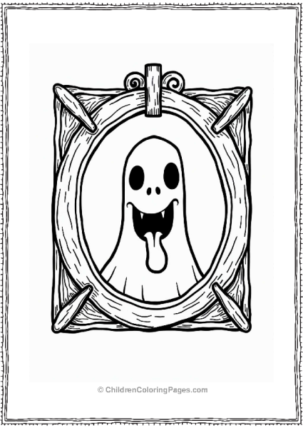 Harry Potter Hogwarts Haunted Portrait Free PDF Printable