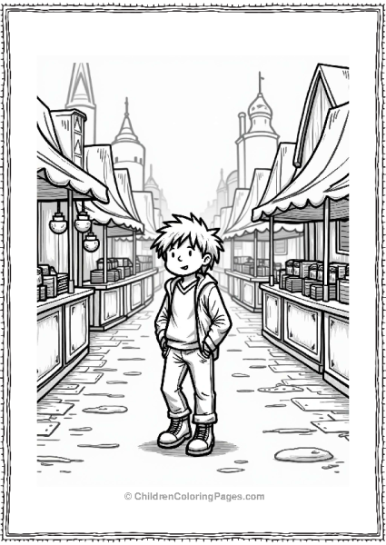 Harry Potter Ronald Weasley In A Magical Marketplace Free PDF Printable