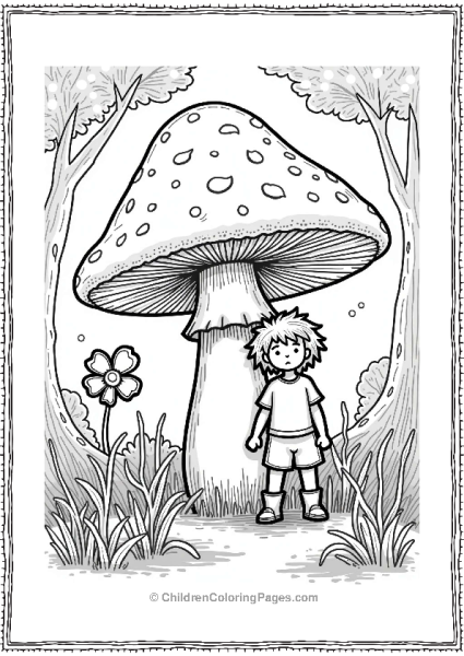 Harry Potter Ronald Weasley In A Whimsical Forest Free PDF Printable