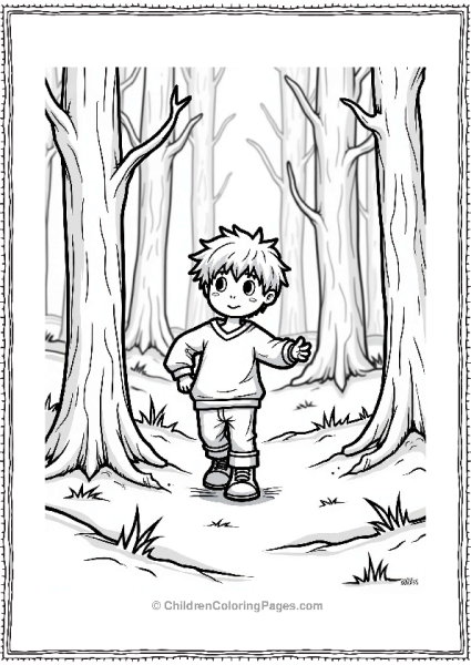 Harry Potter Ronald Weasley In The Forbidden Forest Free PDF Printable