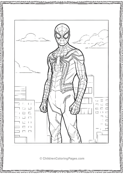 Iron Spider Standing Tall Free PDF Printable
