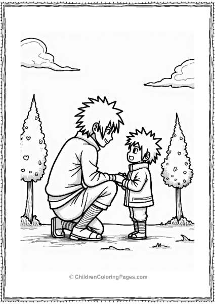 Itachi And Sasuke Sharing A Moment Free PDF Printable