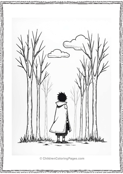 Itachi In A Misty Forest Free PDF Printable