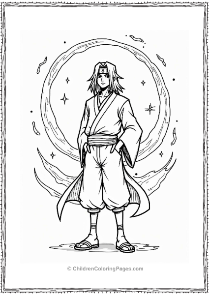 Itachi In A Mystical Aura Free PDF Printable